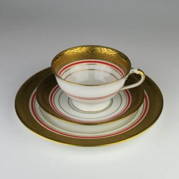 Cup and Saucer - white porcelain - 1930 Cup and Saucer - white porcelain - 1930