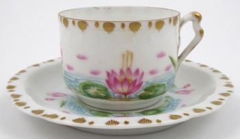 Cup and Saucer - porcelain - Rosenthal - 1900 Cup and Saucer - porcelain - Rosenthal - 1900