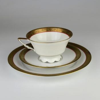 Cup and Saucer - white porcelain - 1930 Cup and Saucer - white porcelain - 1930