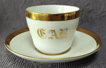 Cup and Saucer - 1850 Cup and Saucer - 1850