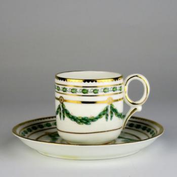 Cup and Saucer - porcelain - 1910 Cup and Saucer - porcelain - 1910