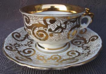 Cup and Saucer - 1860